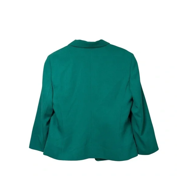 Kasper Blue Blazer with Shawl Collar - Picture 2 of 6